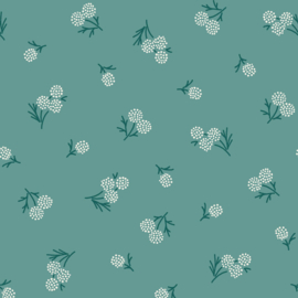 Holiday Stitches Stitched Berrys Light Green - MAS11174G