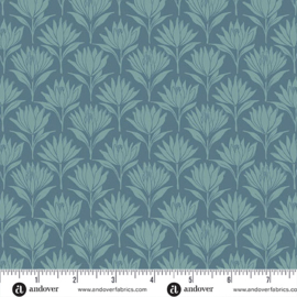 Sunset Cottage Water Lilies Aqua - 10278T