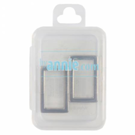 By Annie - Rectangle ring/passant 1 inch = 25 mm