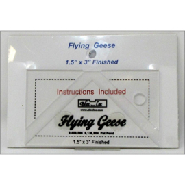 Bloc-Loc liniaal - Flying Geese 1,5 x 3 inch