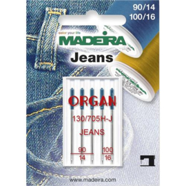 Organ / Madeira - Jeans Naaimachinenaalden