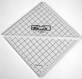 Bloc-Loc linialen - Half Square Triangle  6,5 inch