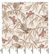 Meadow Blush Birds and Butterflies White - MAS11134/W