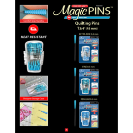 Magic Pins (spelden) Quilting - FINE (100 stuks)