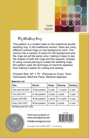 Quiltpatroon - My Wedding Ring