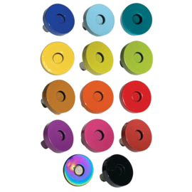 Magneetsluiting 18 mm -  diverse kleuren
