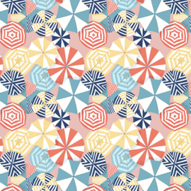 Villa Sol Parasol Salmon  - 55230/7