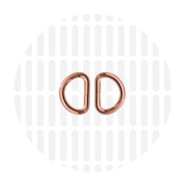 Zipper zoo D-ring 12 mm