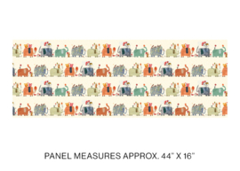 Elephant Joy Panel Stripe Multi - 10411/03