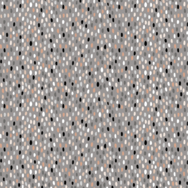 Mod Cat Dots Grey - 52609/2