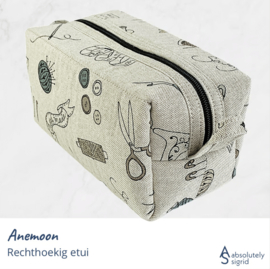Anemoon - Rechthoekige etui