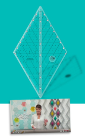 Creative Grids Quilt ruler : 60 gr Diamond  - CGR60DIA