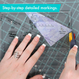 Creative Grids  Kitty Cornered Ruler   - CGRDH5
