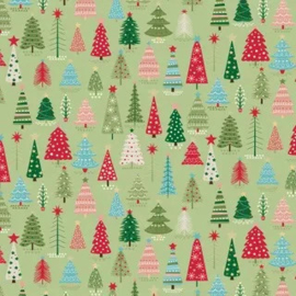 Cosy Sweet Trees Green - 2570G