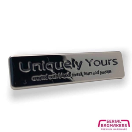 Zipper Zoo Bag Label - Uniquely Yours