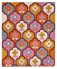 Quiltpatroon - Wallflower