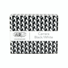 Aurifil Garen 50 WT - Color Builder Carrara Black/White