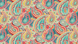 Folk Friends Paisley Cream - 2303Q