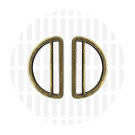 Zipper zoo - Duo D-ring 38 mm