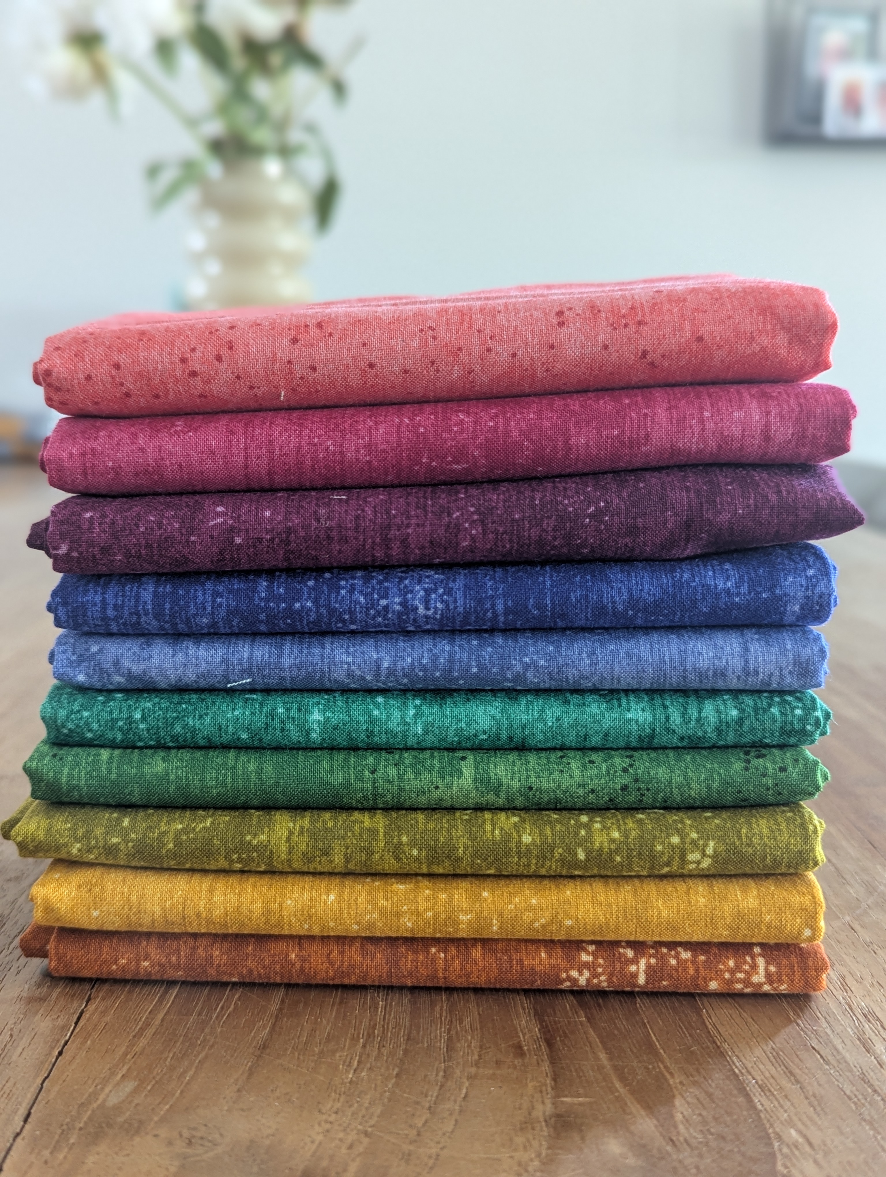 10 Fat Quarters - Glaze pakket 1