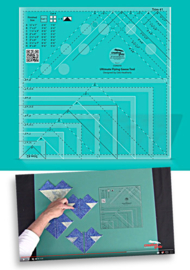 Creative Grids Ultimate Flying Geese Ruler  - CGRDH4