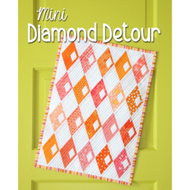 Mini Quiltpatroon - Diamond Detour
