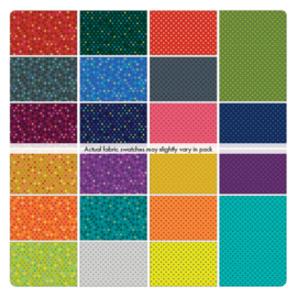 Charm Pack Benartex Fabrics  - Dazzle Dots