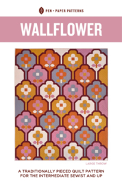 Quiltpatroon - Wallflower