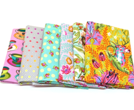 6 Fat Quarters Tula  Pink