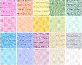 Charm Pack Benartex - Dazzle Dots