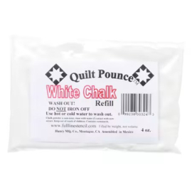 Quilt Pounce Pad navulling kalkpoeder - wit