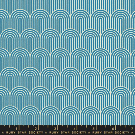 Ruby Star Geometry Chambray  - RS5174/13