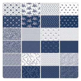 10 x 10 Pack Benartex  - Classic Keepsakes in Blue