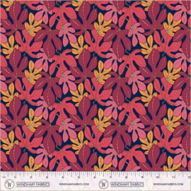 Sunshine Monstera Indigo - 54976D1