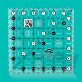 Creative Grids Quilt ruler 6,5 x 6,5 inch  - CGR6