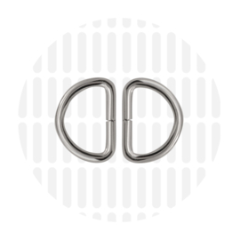 Zipper zoo D-ring 20 mm