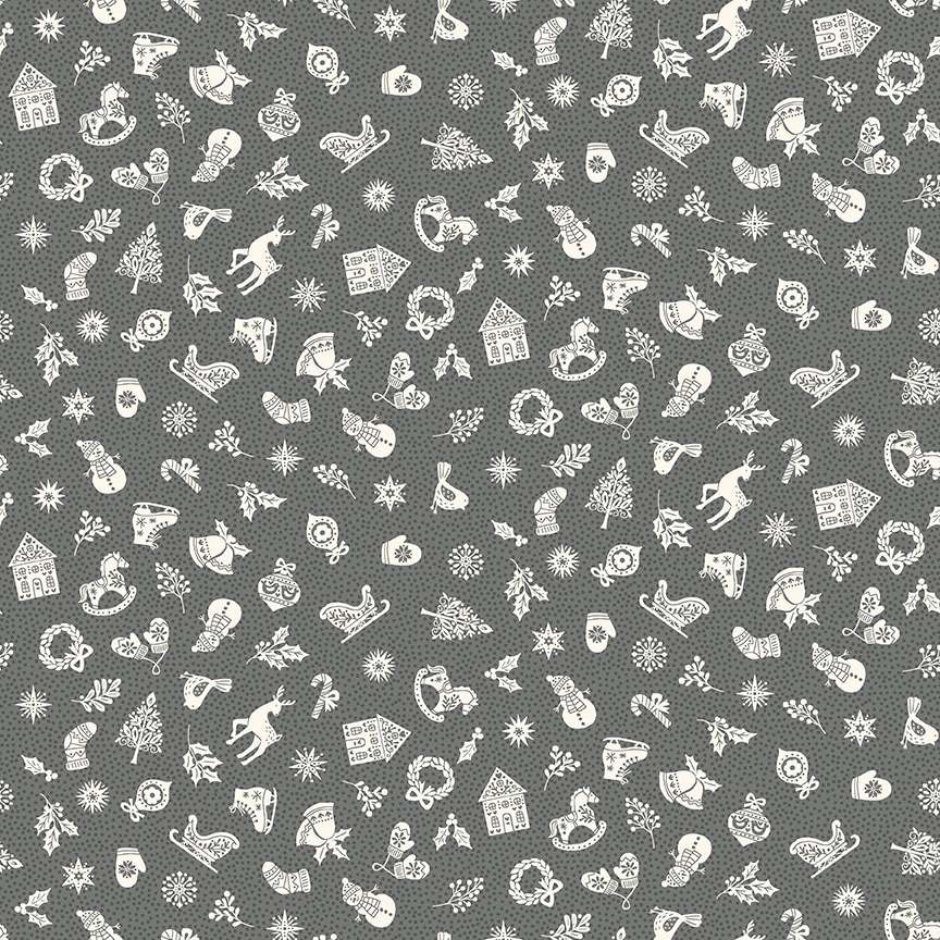 Scandi Charms Grey - 113S