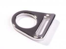 Zilveren O-ring speciaal 25 mm