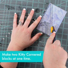 Creative Grids  Kitty Cornered Ruler   - CGRDH5