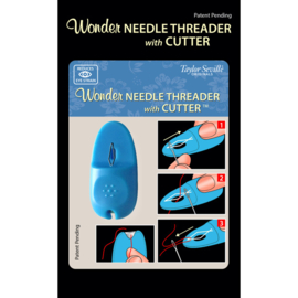 Draaddoorsteker - Needle Threader and Cutter
