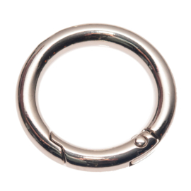O-ring met musketon sluiting - 25 mm