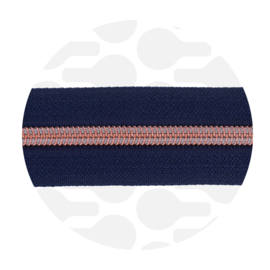 Zipper zoo - Rits Lazulli blue / donkerblauw