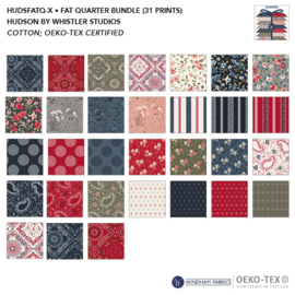 28 Fat Quarters - Hudson