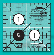 Creative Grids Quilt ruler 1,5 x 1,5 inch  - CGR1