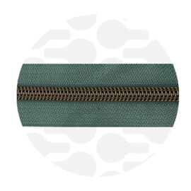 Zipper zoo - Rits Vintage Green