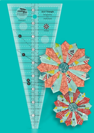 Creative Grids 22,5 gr Triangle Ruler  - CGRT225