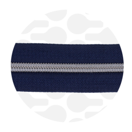 Zipper zoo - Rits Lazulli blue / donkerblauw