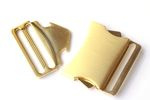 Goud klikgesp 40 mm