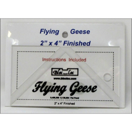 Bloc-Loc linialen - Flying Geese 2 x 4 inch