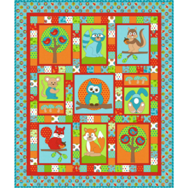 Quiltpatroon - Forest Friends
